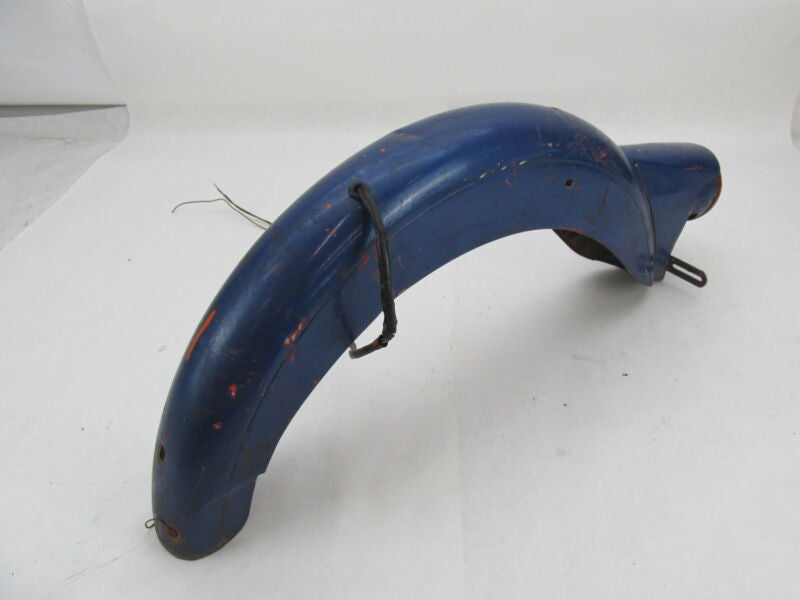 Harley Davidson Genuine Aermacchi M50 Blue Rear Fender w/ Guide Taillight