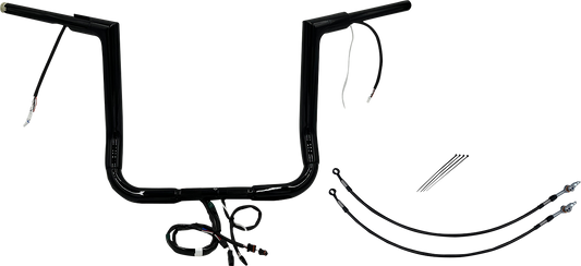 Fat Baggers, Inc. Plug & Play EZ Install 1-1/2" Flat Top Handlebar Kit 602214-B