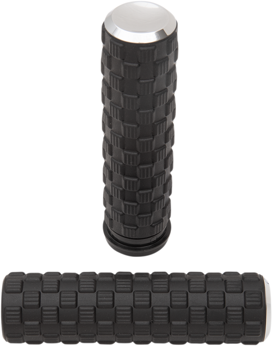 Arlen Ness TBW Fusion Series Grips Chrome Air Trax 07-353