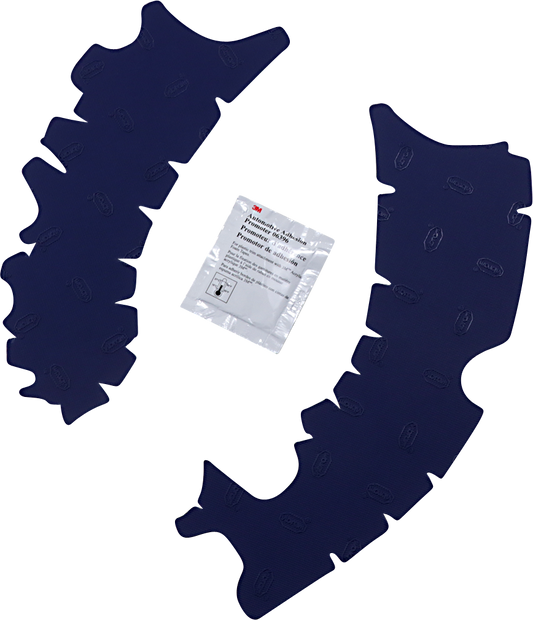 Athena Rubber Frame Pads Blue M7350B