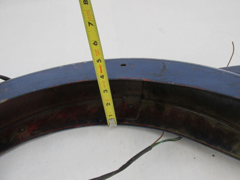 Harley Davidson Genuine Aermacchi M50 Blue Rear Fender w/ Guide Taillight