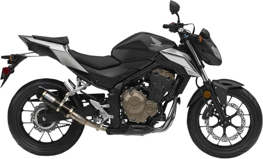 Leo Vince GP Corsa Slip-On Mufflers Stainless/Carbon/Carbon 3384E