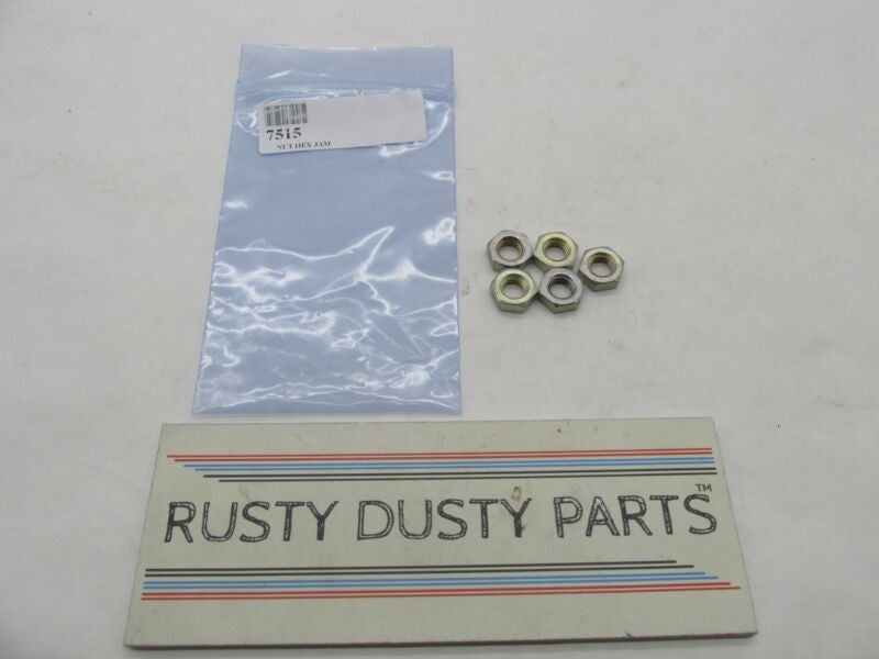 Lot of 5 Harley Davidson Genuine NOS Hex Jam Nuts 7515