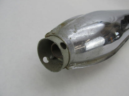 Harley Davidson Aermacchi Genuine Chrome Exhaust Muffler Excellent Con