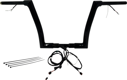 Fat Baggers, Inc. Plug & Play EZ Install 1-1/2" Flat Top Handlebar Kit 602312-B