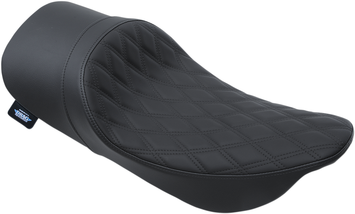 Drag Specialties Low-Profile Solo Seat with Forward Positioning 0801-1159