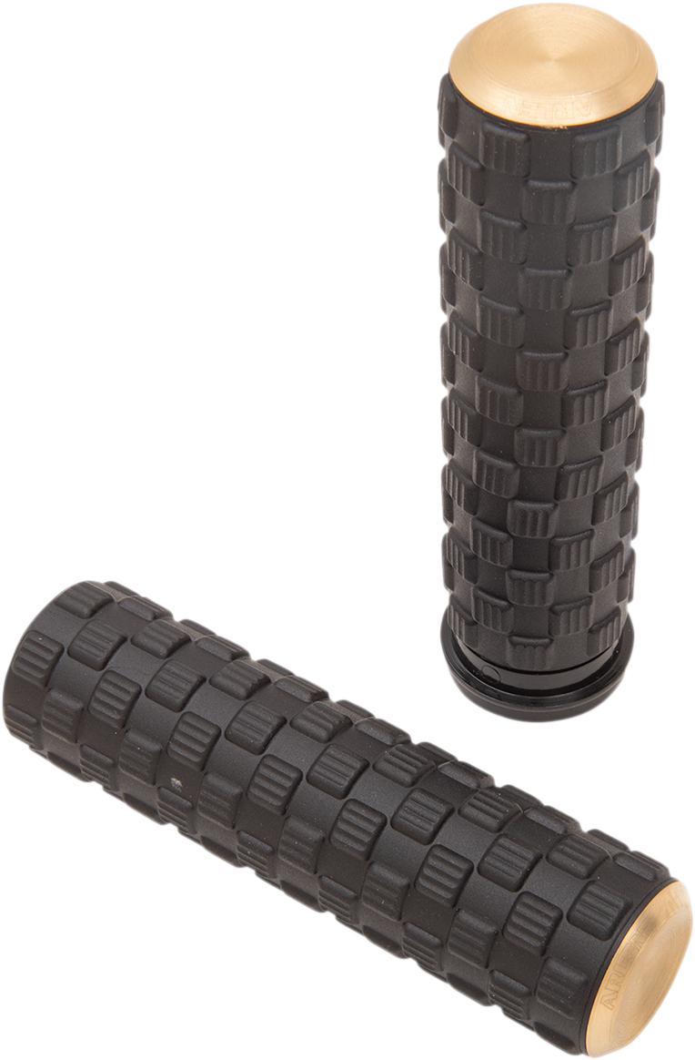 Arlen Ness TBW Fusion Series Grips Brass Air Trax 07-355