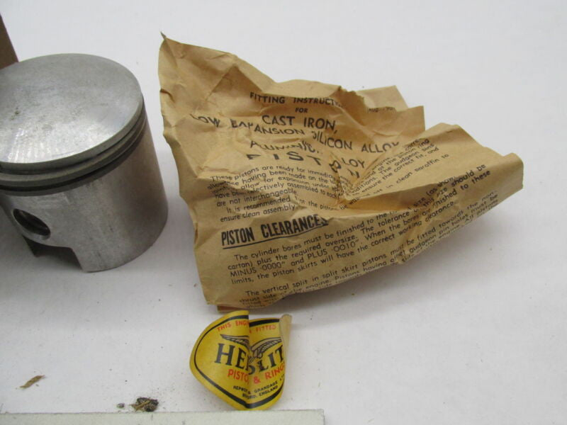 Harley Davidson Hepolite Heplex Genuine NOS 2.3/8" +.060 Piston 11922