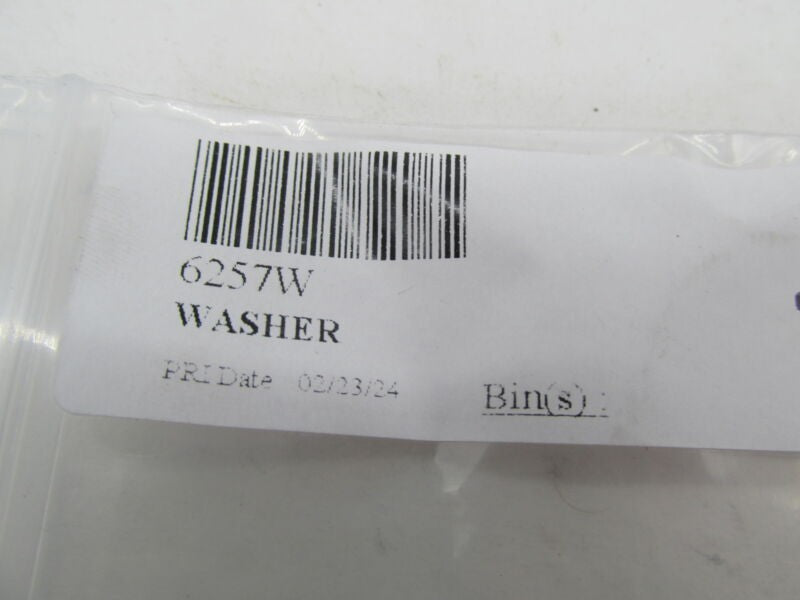 Lot of 6 Harley Davidson Genuine NOS 9/32" X 1-3/8" X 1/16" Washers 6257W