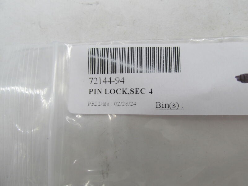Lot of 7 Harley Davidson Genuine NOS OEM Secondary Locks 72144-94