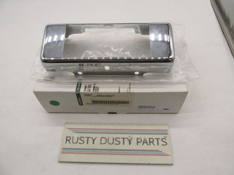 Harley Davidson Genuine NOS Chrome Oil Cooler Cover Shroud 25700007