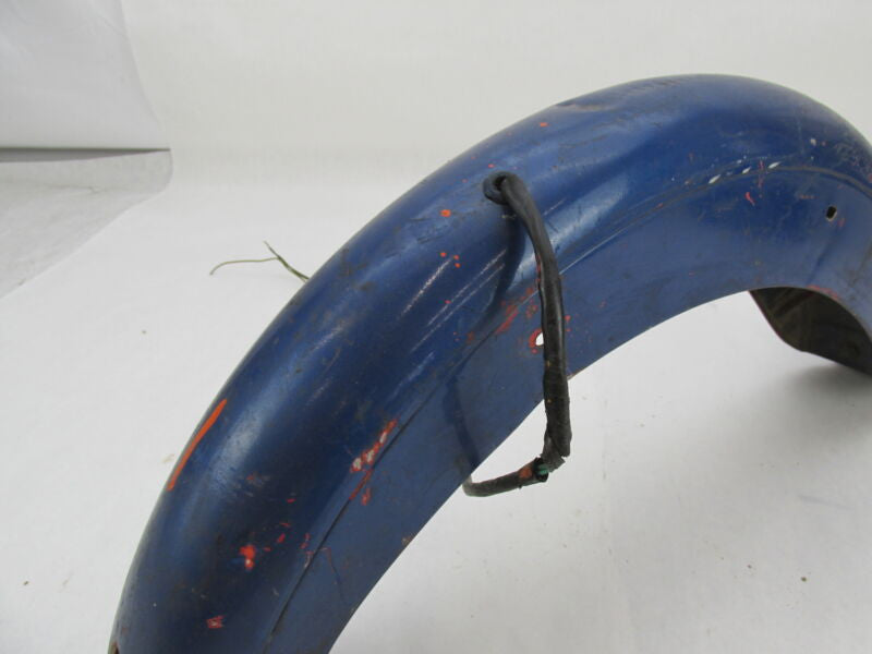 Harley Davidson Genuine Aermacchi M50 Blue Rear Fender w/ Guide Taillight