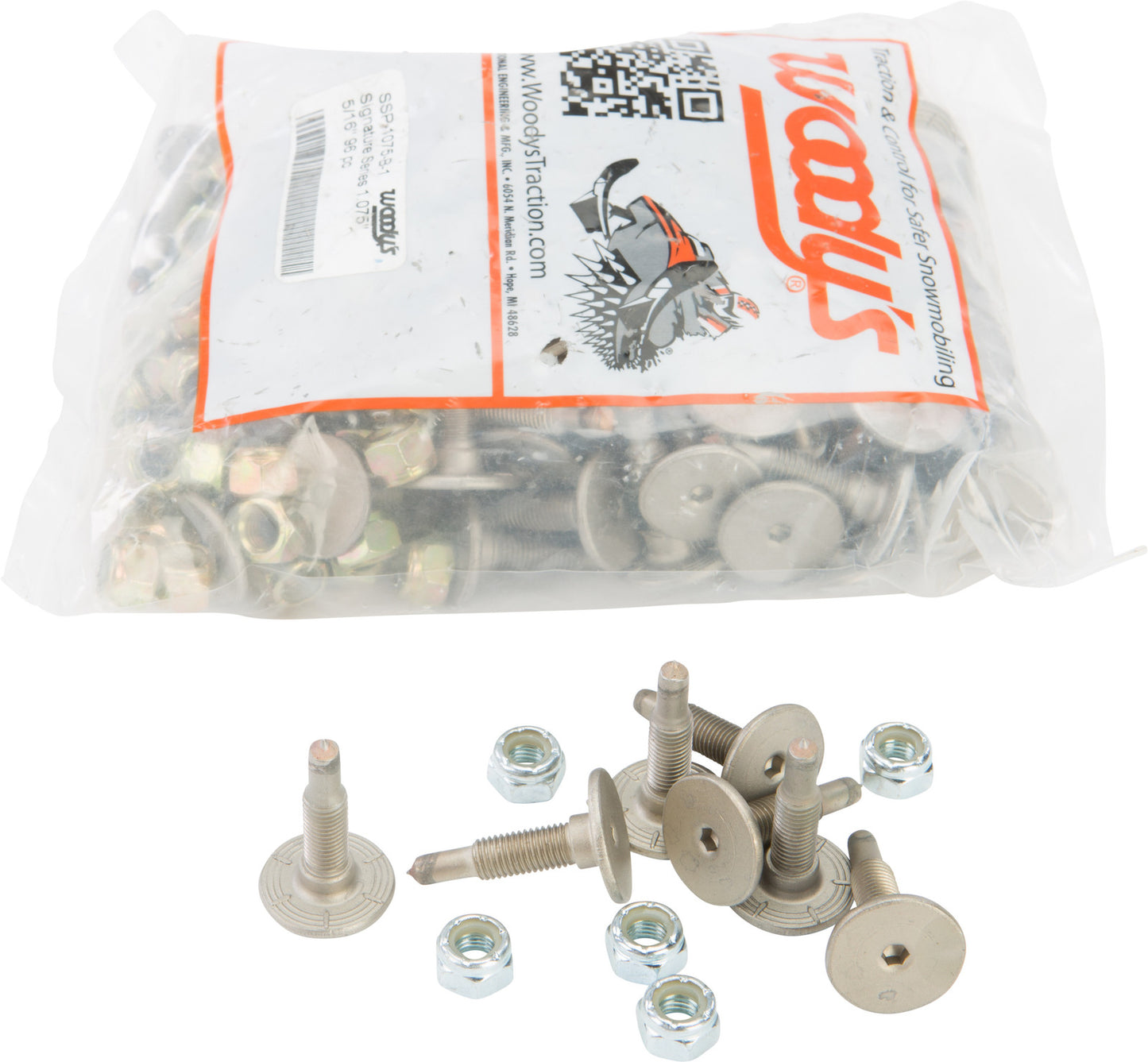 Woody's Signature Series 60 deg. Stainless Steel Carbide Studs SSP-1075-B