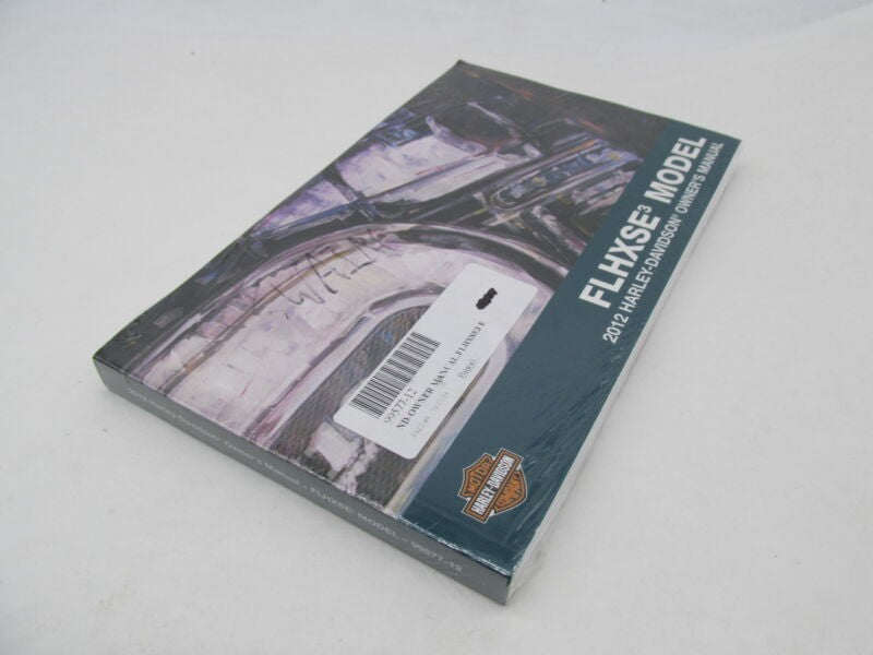 Harley Davidson Official Factory 2012 FLHXSE Model Owners Manual 99577-12