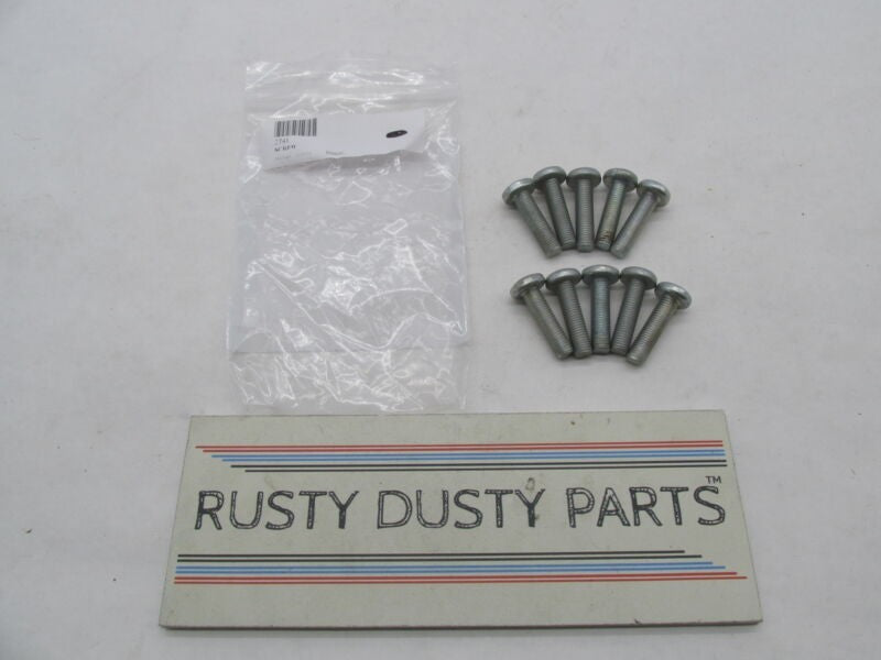 Lot of 10 Harley Davidson Genuine NOS 5/16"-24 x 1-1/4" Panhead Screws 2741