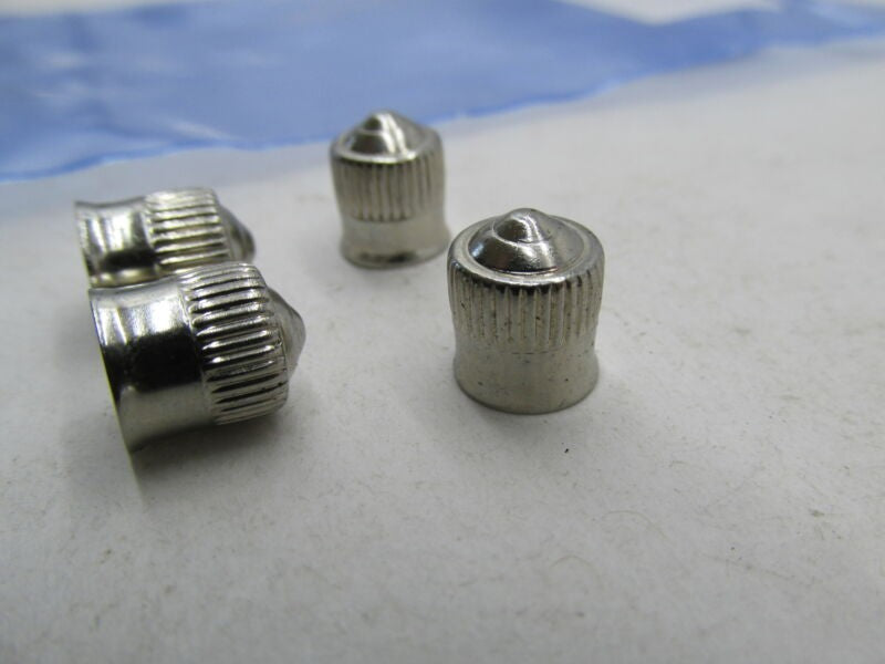 Lot of 4 Harley Davidson Genuine NOS Chrome Valve Caps 54323-85A