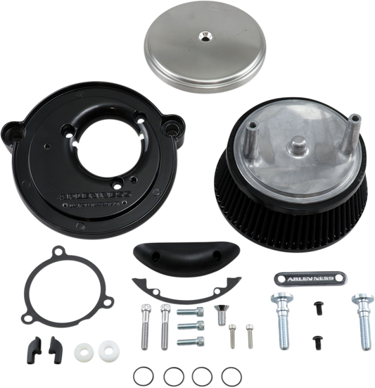 Arlen Ness Big Sucker Stage I Air Filter Kit Black - Brushed 18-344