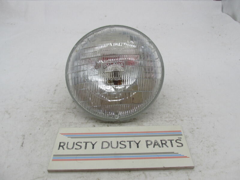 Harley Davidson Sylvania Clear Halogen Sealed Beam Head Lamp Bulb H6024