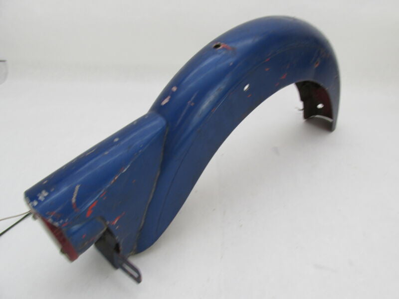 Harley Davidson Genuine Aermacchi M50 Blue Rear Fender w/ Guide Taillight