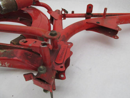 Harley Aermacchi 1966 M50S Red Frame w/ Rear Shocks Swingarm, Fender &