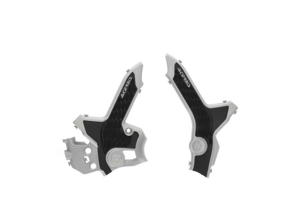 Acerbis X-Grip Frame Protectors Gray/Black 2979621019