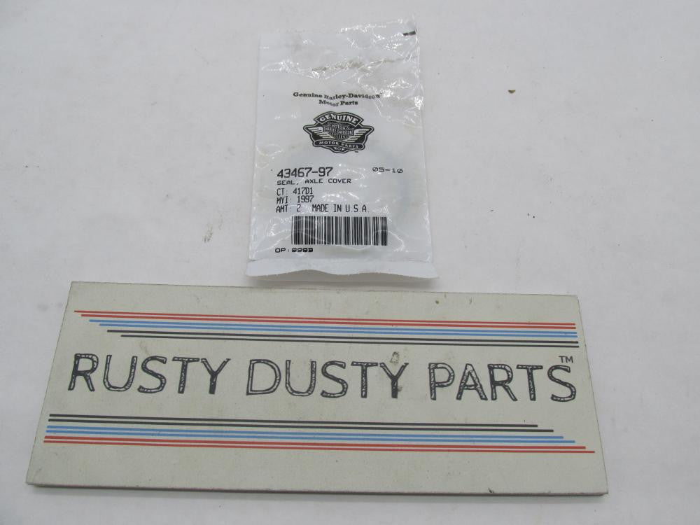 Harley Davidson Genuine NOS Axle Cover Seal 43467-97
