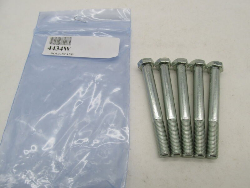 Lot of 5 Harley Davidson Genuine NOS Chrome Hex Head Screw Bolts 4434W
