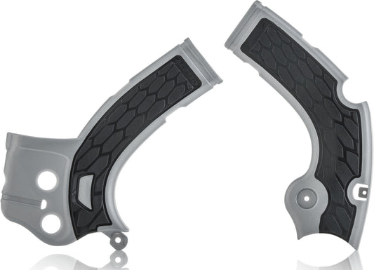Acerbis X-Grip Frame Guard Silver/Black 2640271015