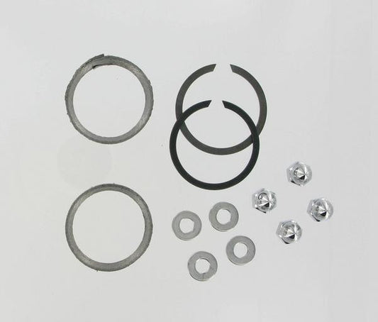 James Gasket Exhaust Port Gasket Kit Graphite Wire Gaskets and Chrome Acorn N...