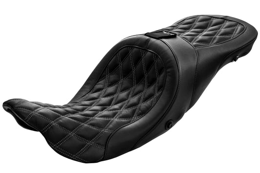 Danny Gray Airhawk Longhaul 2-Up XL Seat with Driver's Backrest Capability 21...