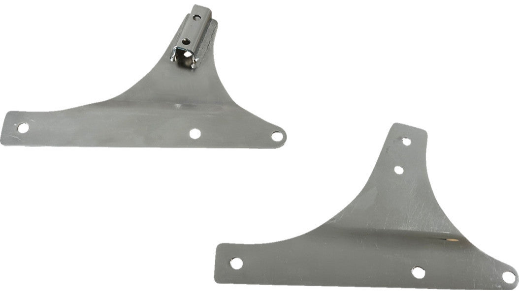 Drag Specialties Sissy Bar Side Plates Chrome 1504-0115