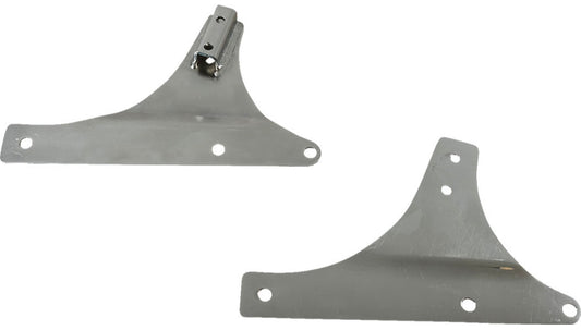 Drag Specialties Sissy Bar Side Plates Chrome 1504-0115