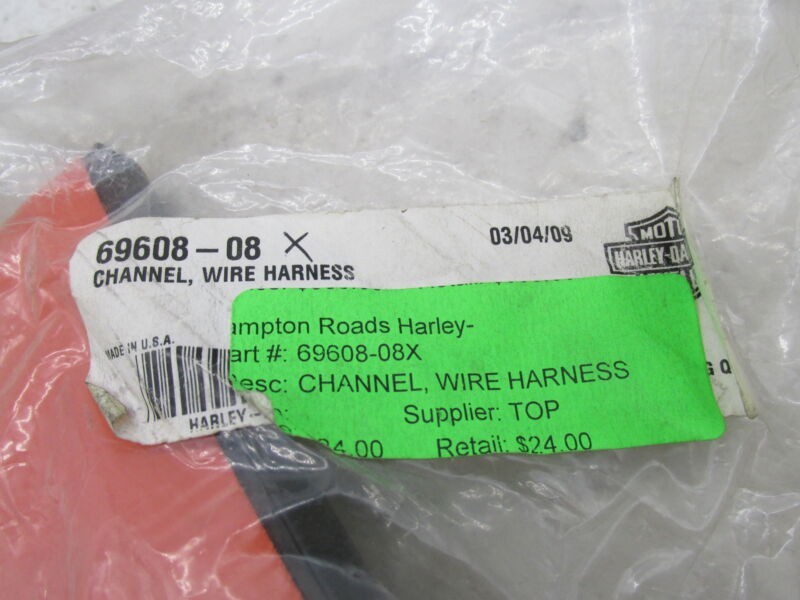 Harley Davidson Genuine NOS Conduit Wire Harness Channel 69608-08