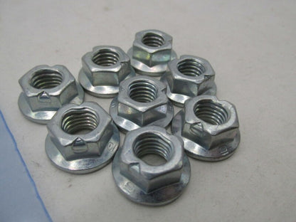 Lot of 8 Harley Davidson Genuine Hex Flange Lock Nut 7427M