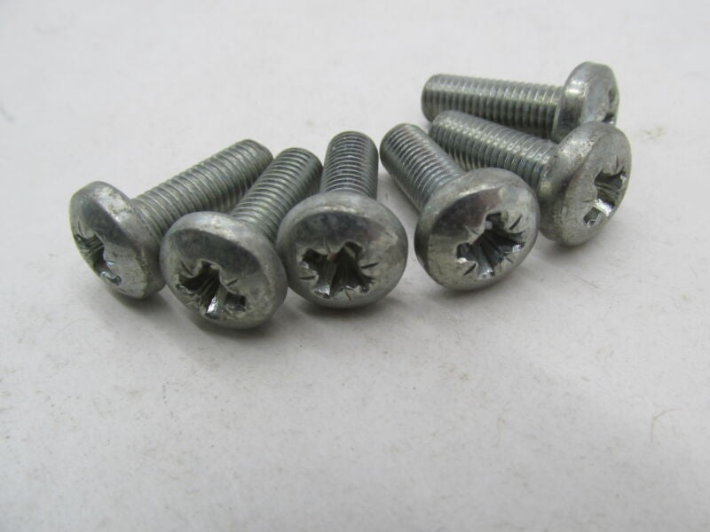 Lot of 6 Harley Davidson Genuine NOS Chrome Panhead Screws 1374