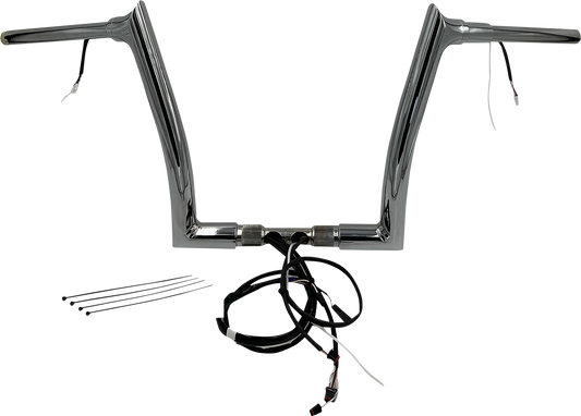 Fat Baggers, Inc. Plug & Play EZ Install 1-1/4" Pointed Top Handlebar Kit 901912
