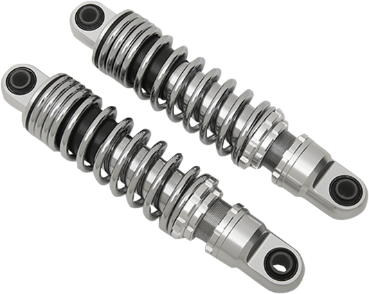 Drag Specialties Premium Ride-Height Adjustable Shocks 12" Chrome 1310-1193