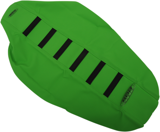 SDG 6-Rib Gripper Seat Covers Green 95941KGG
