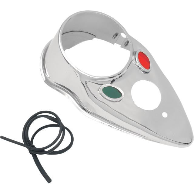 Drag Specialties Cat Eye Dash Cover DS-373645