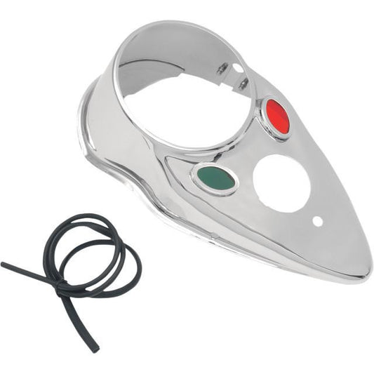 Drag Specialties Cat Eye Dash Cover DS-373645