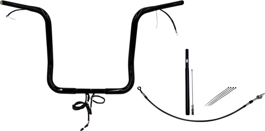 Fat Baggers, Inc. Plug & Play EZ Install 1-1/4" Round Top Handlebar Kit 912516-B