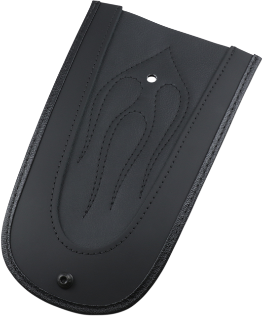 Drag Specialties Fender Skin Flame Stitch Vinyl Center 1405-0143