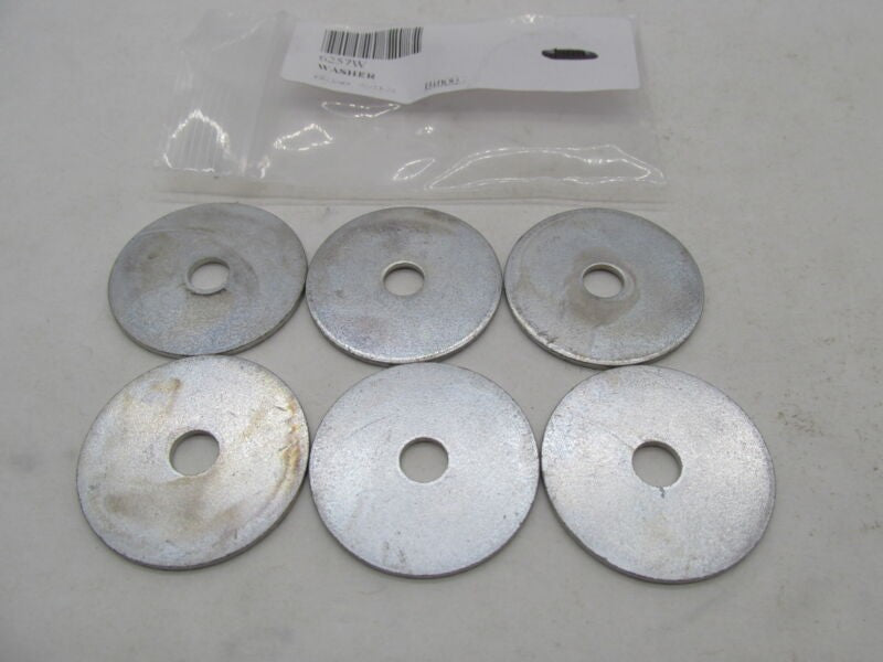 Lot of 6 Harley Davidson Genuine NOS 9/32" X 1-3/8" X 1/16" Washers 6257W