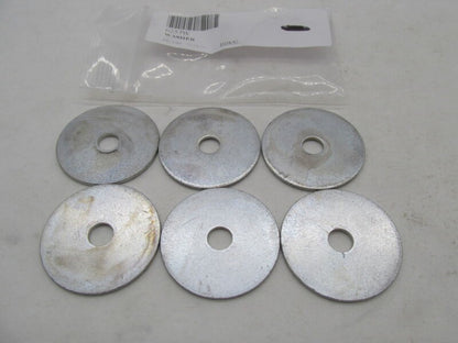 Lot of 6 Harley Davidson Genuine NOS 9/32" X 1-3/8" X 1/16" Washers 6257W