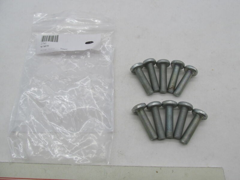 Lot of 10 Harley Davidson Genuine NOS 5/16"-24 x 1-1/4" Panhead Screws 2741