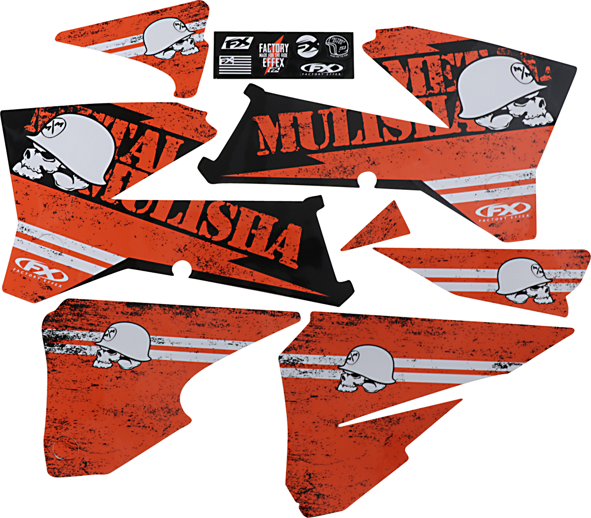 Factory Effex Metal Mulisha Shroud Graphic Kits 23-11522