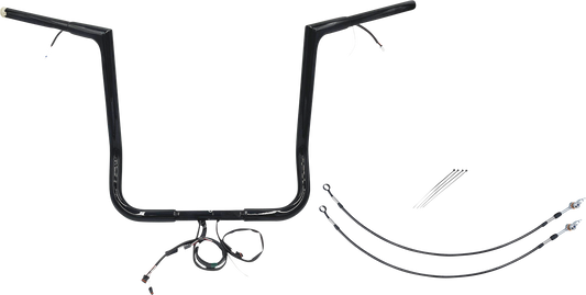 Fat Baggers, Inc. Plug & Play EZ Install 1-1/4" Flat Top Handlebar Kit 702216-B
