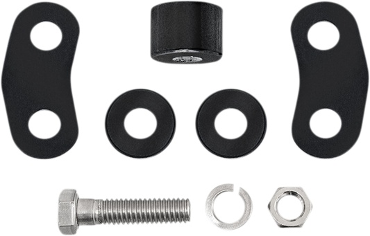 Memphis Shades Headlight Extension Block Short Black MEB9897