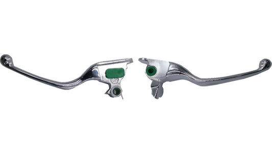 Drag Specialties Wide Blade Lever Set Chrome 0610-2253