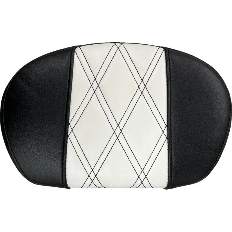 Le Pera Sissy Bar Pads Black/White L-SBP02GT/HR1